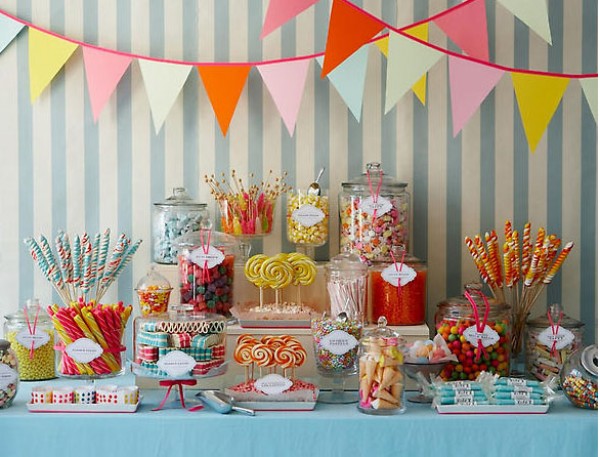 Wedding candy buffet How to create a spectacular one Alice In Weddingland