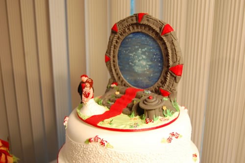 Stargate wedding cake